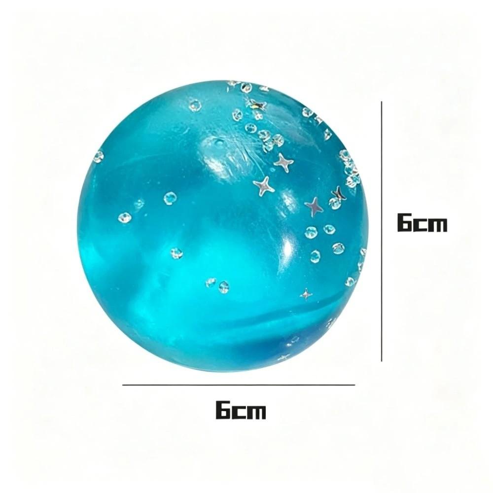 Transparent Maltose Squishy Ball Soft Ball Quick-rebound Squeeze Toy Home Decoration