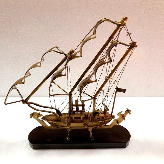 Морской моряк Морской антикварный латунный корабль Пираты Коллекционный декор для дома и офиса ВМС США