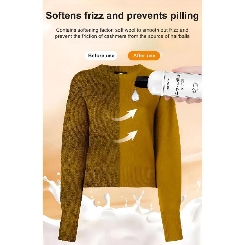 Anti-shrink Woolen Clothes Detergent Woolen Sweater Shrinkage Recovery Agent Sweater Cashmere Detergent Sweater Fluffy Repair Ag