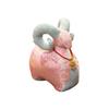 Traditional Plush Lamb Doll Pendant 2027 Year of The Sheep Sheep Mascot Doll Toy  Spring Festival