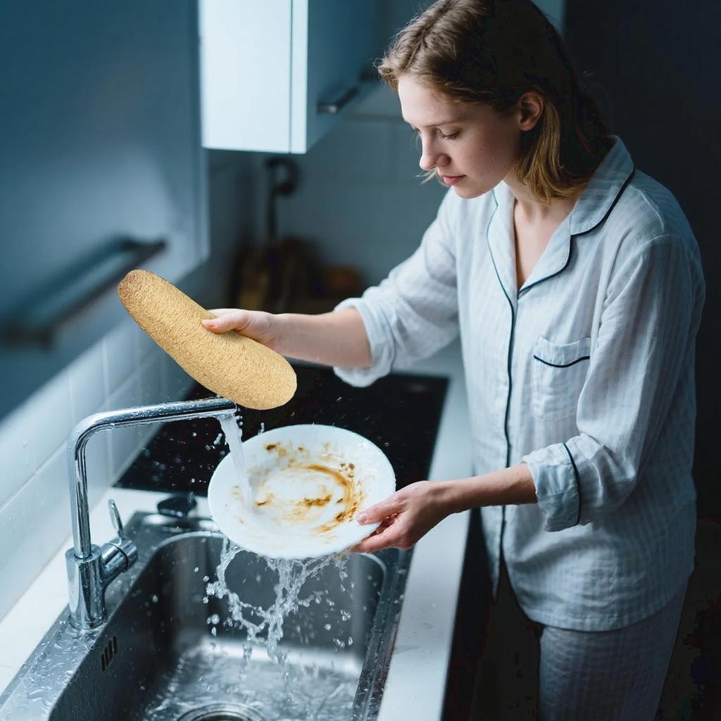 Natural Loofah - The Eco-Friendly Cleaning Tool!