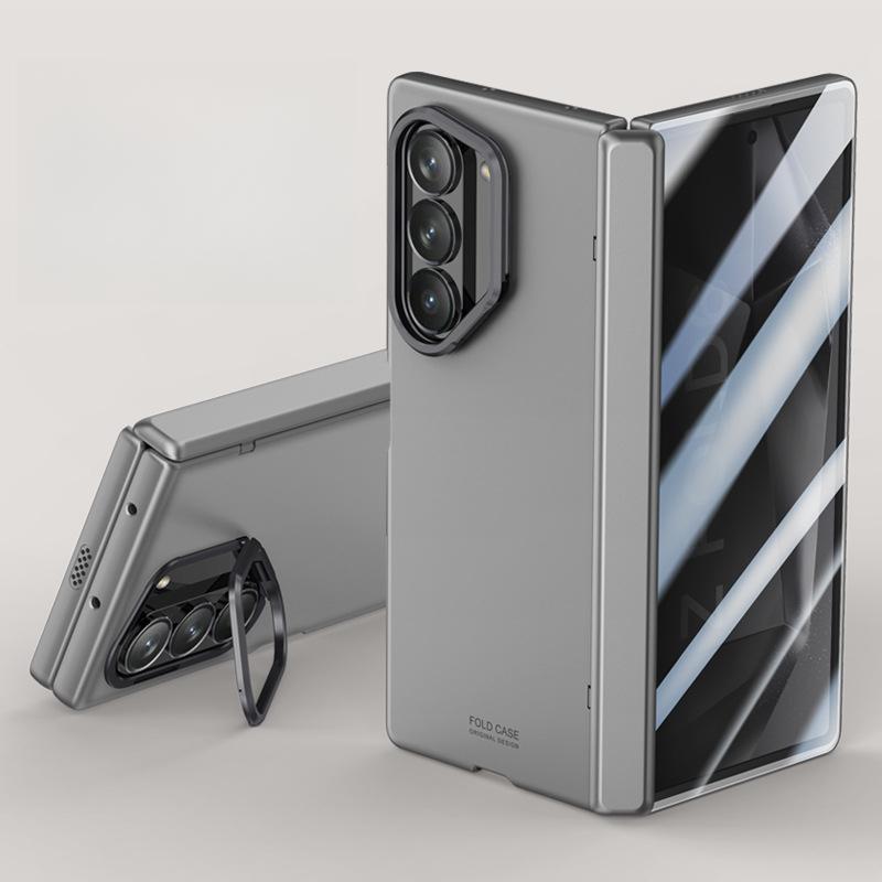 Подходит для чехла для мобильного телефона Samsung Zflod6, защита от подглядывания, для Galaxy 6-го поколения, со складным экраном, держатель для объектива, чехол для шарнира 6