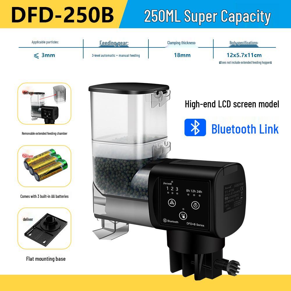 Jebo Smart Aquarium Feeder: Large Capacity Timer for Ornamental Fish