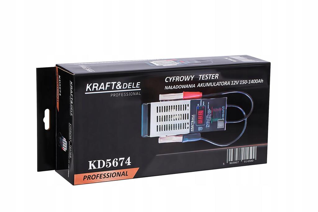 Digital Battery Tester 12V 150-1400A Kraft&Dele