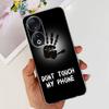 Для Honor 90 / Honor 90 Lite 90 Pro 90 Умный Чехол Роскошный Стильный Мягкий Силиконовый Чехол Красивый Цветок Вишни Fundas Прозрачный Capa