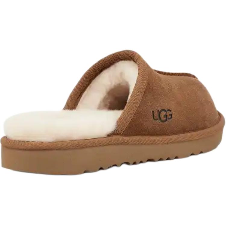 UGG Киган Тапочки Детские Каштановые Детские Кроссовки Коричневые 1126382K-CHE