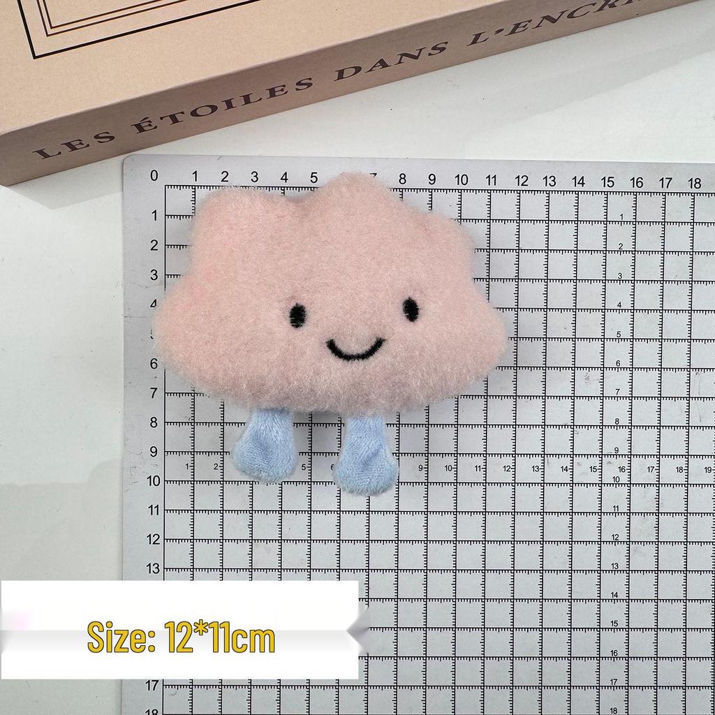 Cartoon Cloud DIY Charms: Cute Decorative Accessories for Children's Slippers & Clothing