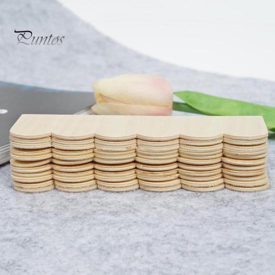 12шт 1/12 кукольный дом деревянная черепица DIY миниатюрная комната живопись аксессуар