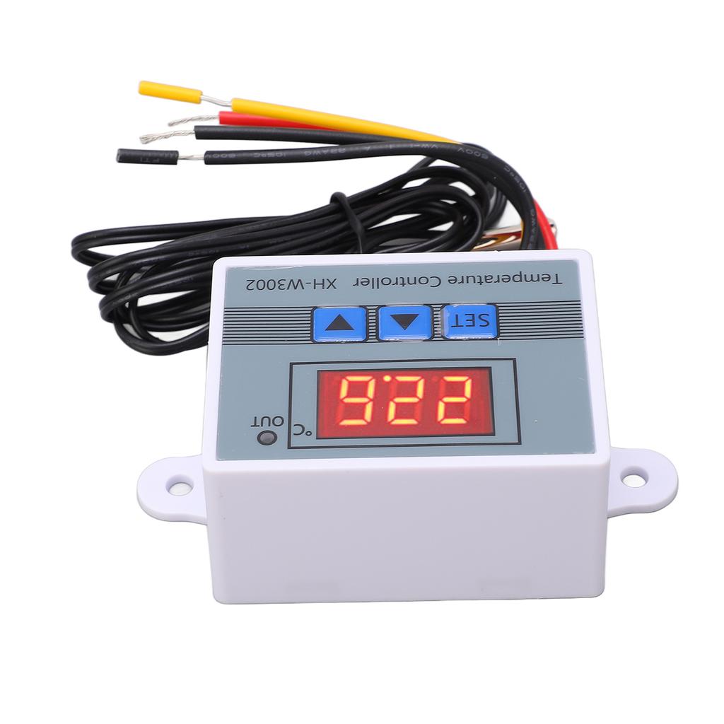 Digital Temperature Controller Thermostat Heating Cooling Switch with Waterproof Probe 10A