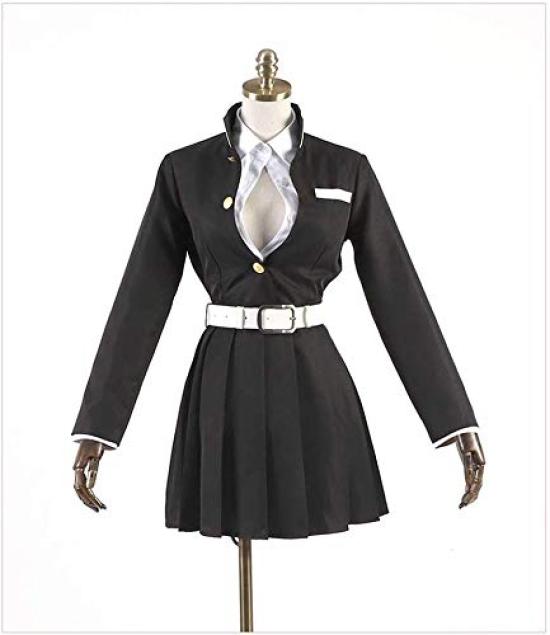 Парик Demon Kimetsu no Yaiba Танджиро Незуко Зеницу Гию Синобу Униформа убийцы демонов Косплей Костюм Убийца Мицури В комплекте Камадо, Камадо,