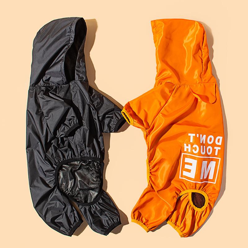 Горячая распродажа одежда для собак четырехлапый дождевик для питомца уличная водонепроницаемая и пылезащитная одежда товары для питомцев