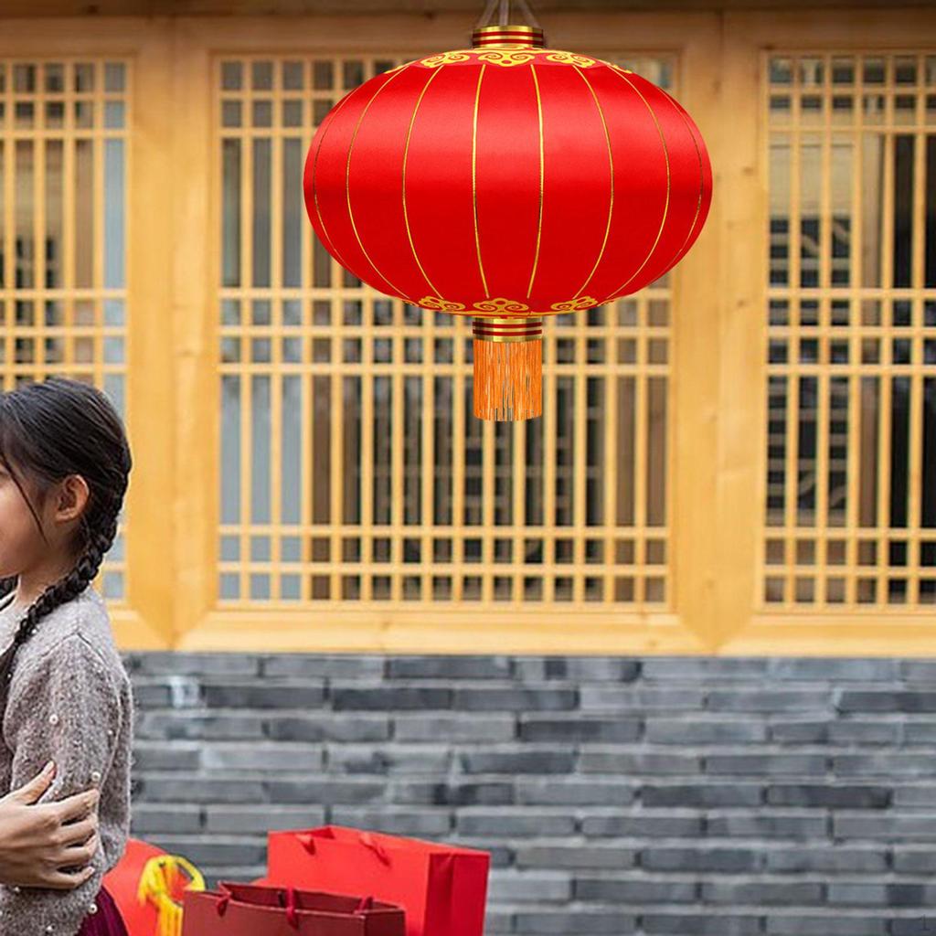 Chinese Year Decorations Lightweight Spring Festival Lantern for Farmhouse Outdoor Party