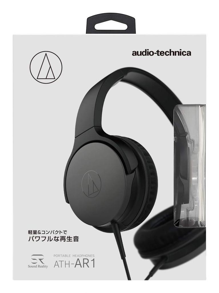 BK Проводные черные наушники Audio-Technica ATH-AR1,