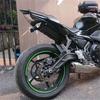 Z650 NINJA650 Кронштейн держателя рамки номерного знака для Kawasaki NINJA650 Z650 Задний кронштейн держателя номерного знака Ninja650