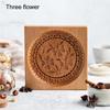 Cookie Stamp 3D Gingerbread Cookie Mold Carved Cookie Mold Baking Mold Wooden Cookie Mold