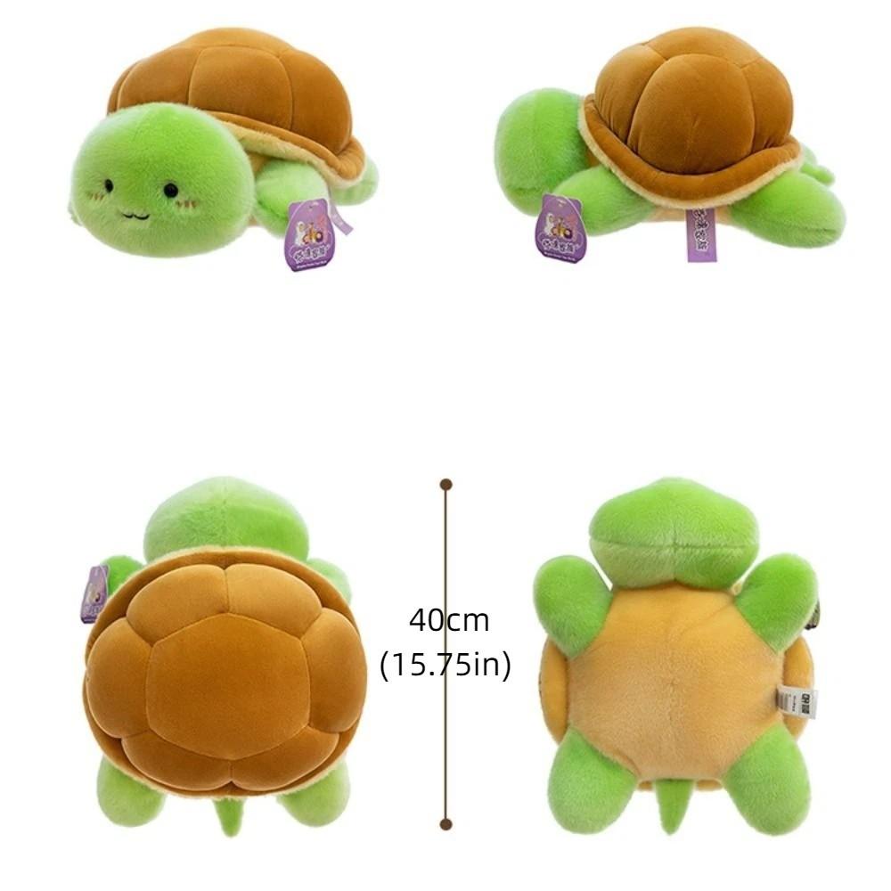 Collection Bread Tortoise Plush Toys Fluffy Turtle Doll Throw Pillow Car Decor