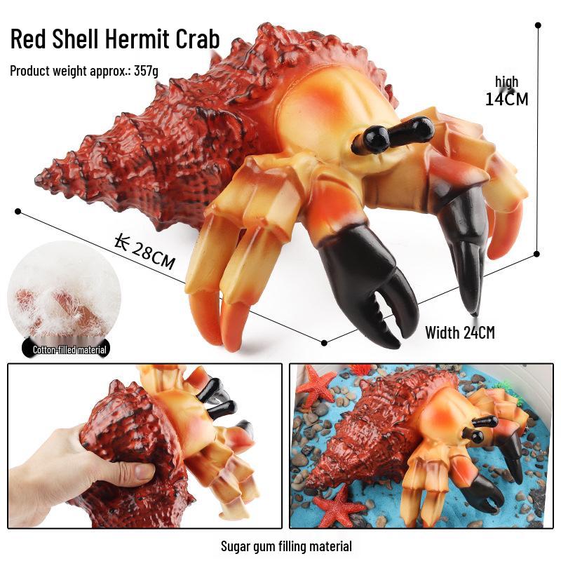 Marine Animal Simulation Models: Jellyfish, Octopus, Sea Shrimp, Sea Anemone, Squid, Horseshoe Crab, Crayfish, Arrowhead