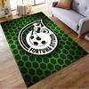 Ковер с логотипом Fortuna Sittard, подходит в качестве нескользящего коврика для гостиной или дивана в спальне