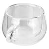 150ml DoubleLayer Glass Cup with Handle Transparent Coffee Mug for Home Kitchen Birthday