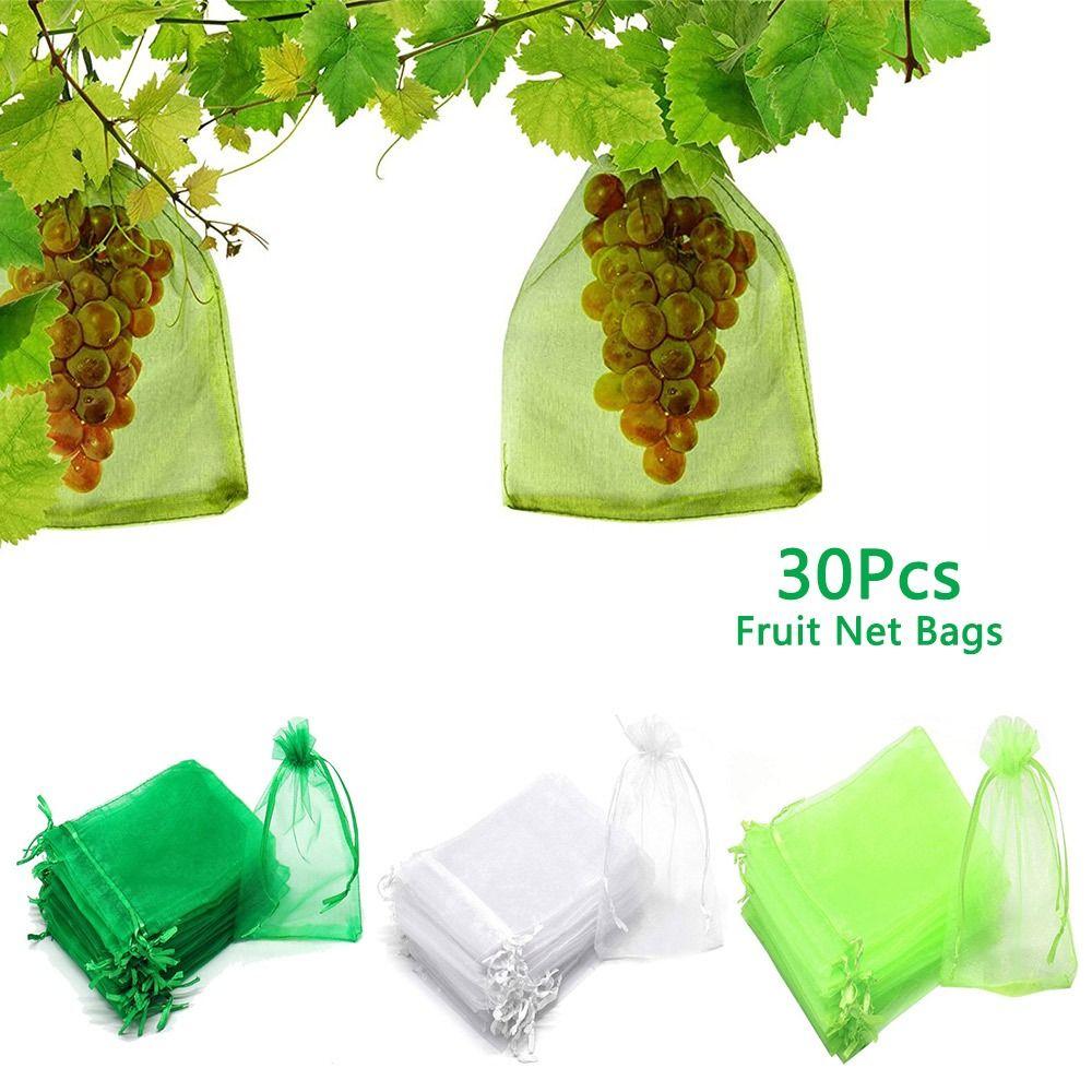 Сетчатый мешок на шнурке для защиты от насекомых, мешки-сетки для фруктов, мешок для защиты растений, мешки-каверы для растений