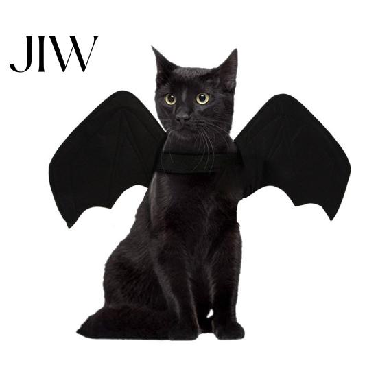 Hook And Loop Pet Costume Cat Bat Wings, Halloween Costume, Puppy Cosplay Outfit, Comfortable Wings Cute for Cats Dogs Party Dress Up Accessory Dog