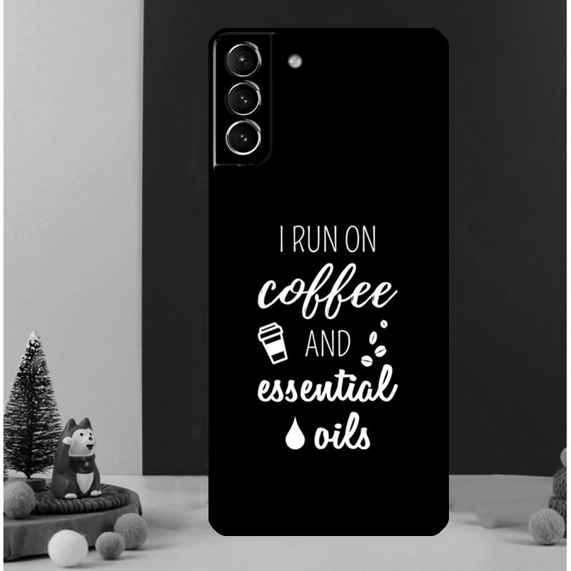 Чехол «Книги и Кофе» для Samsung Galaxy S23 S24 Ultra S8 S9 S10 S22 Plus Note 10 20 Ultra S20 S21 FE