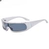 Fashion One-piece Punk Sunglasses UV Personality New Outdoor Cycling Sunglasses