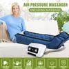Компрессионный массажер для ног с 6 воздушными камерами, вибрационная инфракрасная терапия, пневматические воздушные обертывания для рук, талии, расслабляющие обезболивающие массажеры