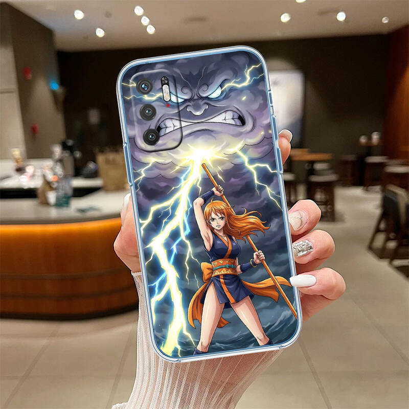 One Piece Nami Phone Case for Motorola G14 G15 G24 G30 G31 G32 G34 G41 G42 G51 G52 G50 G60S G60 G62 G72 G71 G73 G84 G85 G200 E32