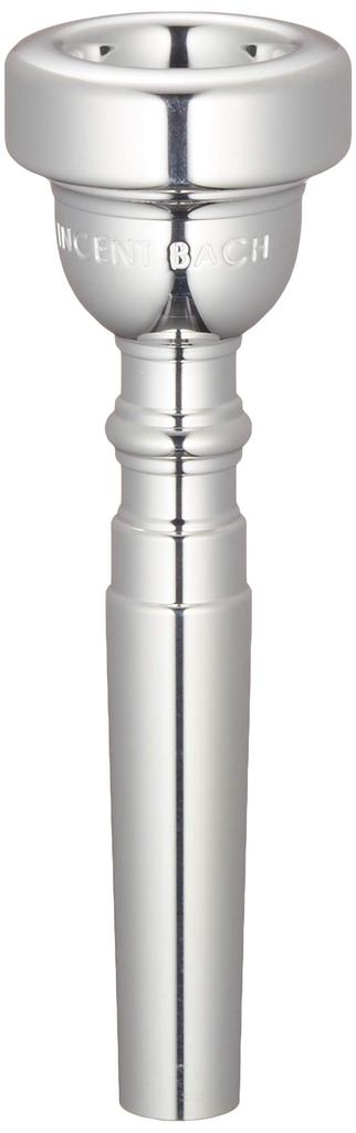 Bach Symphonic Trumpet Mouthpiece, 1C2624, Silver-Plated Finish, S6511C6
