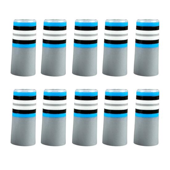 Наконечники для клюшек для гольфа, плоские наконечники для клюшек для гольфа, цветные наконечники для клюшек для гольфа, подходят для конических стальных валов диаметром 0,355 дюйма