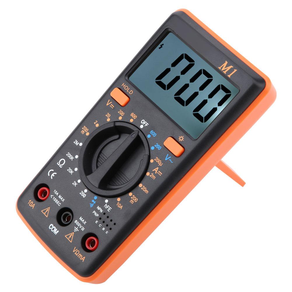 Digital Multimeter Tester M1 Digital Multimeter M1DC/AC Voltage Current Resistance Digital Multimeter Tester 0℃-50℃
