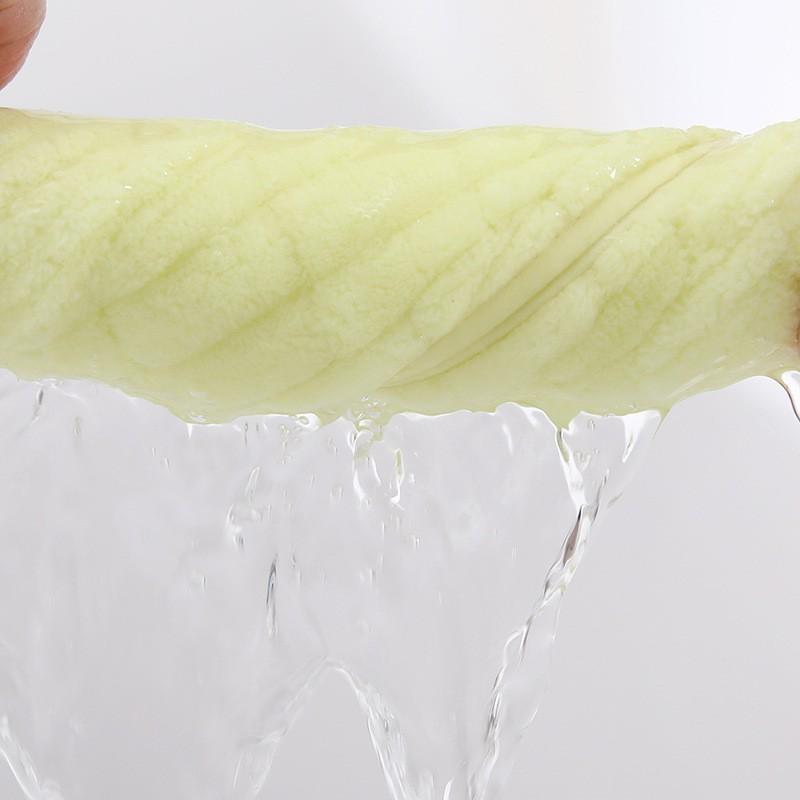 Checkered Bath Towel Coral Velvet Thickened Absorbent Towel Washing Face Towel Soft and Not Easy To Face Loss Household Quick-Drying Large Bath Towel