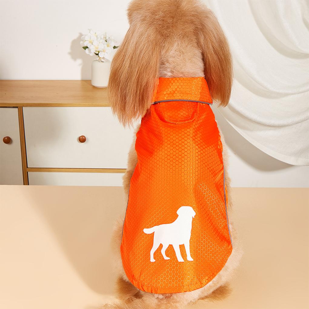 Стильный дождевик для собак Удобная одежда Легко чистить Водонепроницаемое покрытие Дождевики для собак Одежда для собак