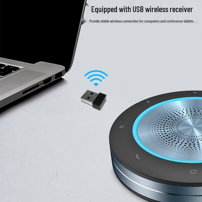 HSD-XL01 Bluetooth Wireless USB Omnidirectional Conference Microphone (CN version)