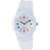 Женские аналоговые водонепроницаемые наручные часы Citizen QQ с уретановым ремешком VS06-001, Белые, Мультиколор