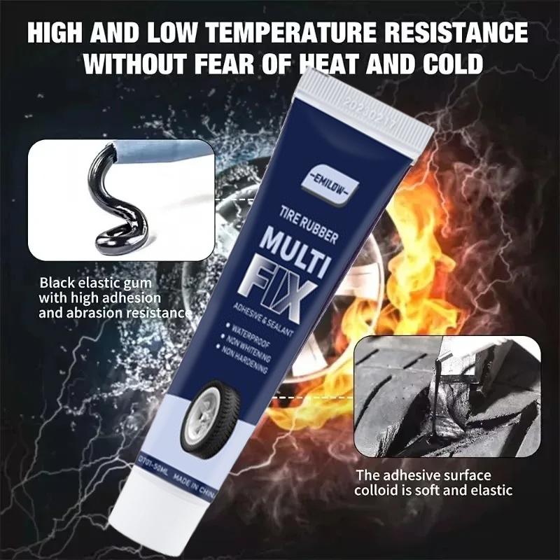 Car Tyre Repair Glue Rubber Adhesive Universal Motorbike Bicycle Tire Crack Perforation Adhesive Tire Repair Tools