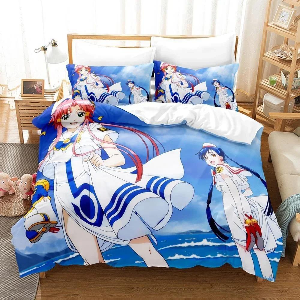 Новый 3D аниме простыня Aria the Animation комплект постельного белья Single Twin Full Queen King Size комплект постельного белья для взрослых и детей спальня пододеяльники комплекты