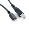 0,97 м Кабель Micro USB (папа) - USB Type B (папа) для передачи данных OTG для мобильного телефона, планшета, принтера