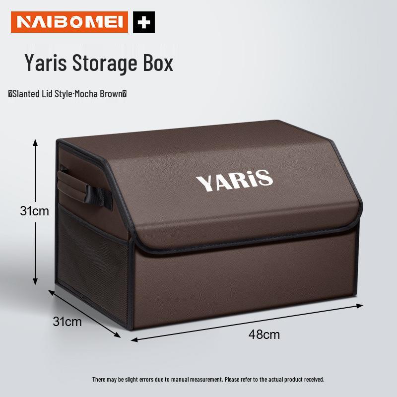 Toyota Yaris Rear Trunk Storage Organizer Box