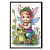 - Набор для рисования стразами специальной формы А5 «Эльф Фея»