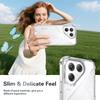 Shockproof Fourcorners Case Keysion Transparent For Tecno Pova 7 4g 5g Soft Tpupc Clear Phone Cover For Tecno Pova 7 Ultra 5g