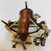 Marine Working Navigation Sextant Solid  Handmade 15.24cm Brown Brass Antique