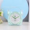 Cute candy color silent small alarm clock student dormitory bedside alarm clock creative bedroom ornament luminous clock