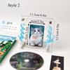 Прозрачная рамка для CD Держатель плаката с фото айдола Акриловый защитный альбом для фото Фоторамка-подставка Держатель для фотокарточек Хранение CD