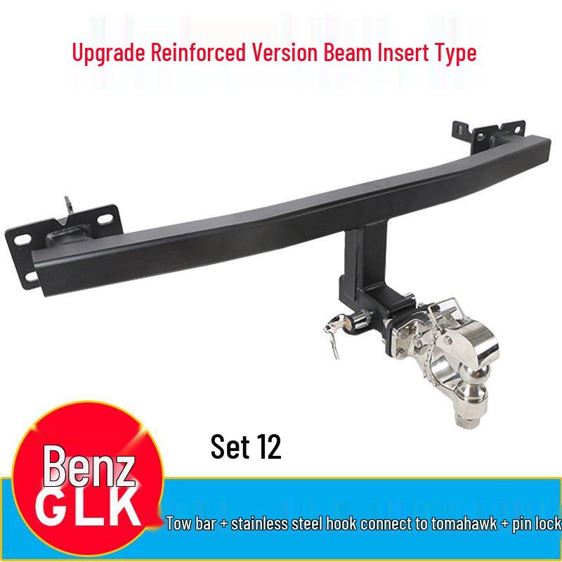 Совместимый буксировочный крюк для Mercedes-Benz GLK350/260/300 - Задний съемный крюк для прицепа и буксировки