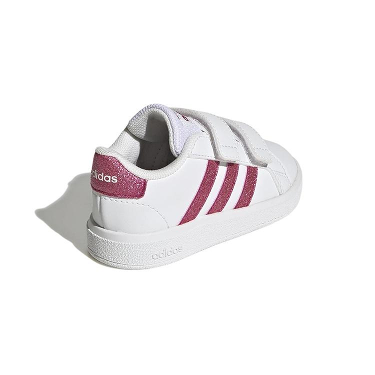 (TD) adidas Grand Court 2.0 'White Real Magenta' Baby GY4768
