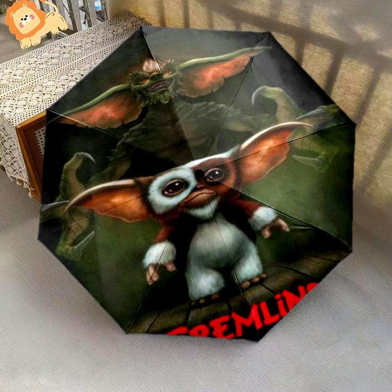 Gremlins 35th Anniversary: Chaos Charm Folding umbrella Umbrella durable Umbrella Three folds Sun umbrella