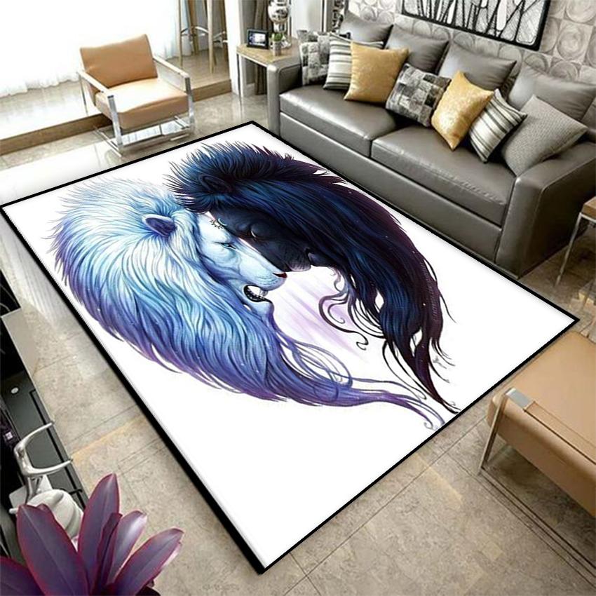 3D принт Тигр, Сова, Лев, Орел, животные, узор, коврики для гостиной, домашний декор, коврик для прихожей, спальни, прикроватный коврик, ковры