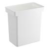Jitsugyo Airtight Pet Food Stocker 12kg with Measuring Cup White W41 X D24 X Lid Is Cm Tower Food Stocker Storage Container 5617 Approx.